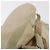 Zaino PRADA Nylon Beige Silver Auth 195170 Argento - vista 14