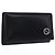 GUCCI Interlocking Key Case Leather Black Silver 115225 Auth am12352V Silvery