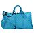 LOUIS VUITTON Monogram Mesh Keepall Triangle 50 Turquoise M45048 Auth 195543SAM Turchese