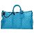 LOUIS VUITTON Monogram Mesh Keepall Triangle 50 Turquoise M45048 Auth 195543SAM Turchese - vista 13