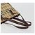 Borsa Tote BURBERRY Nova Check PVC Leather Beige Brown Auth 198649A Marrone - vista 7