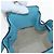 Borsa a mano LOEWE Hammock Flower in pelle Azzurro Auth 196827SAM Blu chiaro - vista 24