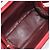 Borsa CHANEL Matelasse Suede Red Gold CC Auth 197450A Rosso D'oro - vista 10