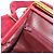Borsa CHANEL Matelasse Suede Red Gold CC Auth 197450A Rosso D'oro - vista 20