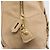 Borsa Tote PRADA Vittero Dino Leather Beige Gold Auth 194855A D'oro - vista 19