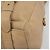 Borsa Tote PRADA Vittero Dino Leather Beige Gold Auth 194855A D'oro - vista 9