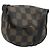 Pequin Borsa a tracolla FENDI Pecan Canvas PVC Nero Marrone Auth 196716