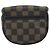 Pequin Borsa a tracolla FENDI Pecan Canvas PVC Nero Marrone Auth 196716 - vista 2