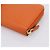Cartera larga PRADA de piel Orange Gold Auth 198764A Dorado Naranja - vista 15