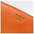 Cartera larga PRADA de piel Orange Gold Auth 198764A Dorado Naranja - vista 17