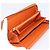 Cartera larga PRADA de piel Orange Gold Auth 198764A Dorado Naranja - vista 9