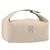 Hermès HERMES Brid A Borsa a Mano Nera Canvas Pelle Beige Silver Auth 196626M Argento