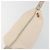 Hermès HERMES Brid A Borsa a Mano Nera Canvas Pelle Beige Silver Auth 196626M Argento - vista 11