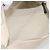 Hermès HERMES Brid A Borsa a Mano Nera Canvas Pelle Beige Silver Auth 196626M Argento - vista 12