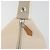 Hermès HERMES Brid A Borsa a Mano Nera Canvas Pelle Beige Silver Auth 196626M Argento - vista 20