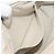 Hermès HERMES Brid A Borsa a Mano Nera Canvas Pelle Beige Silver Auth 196626M Argento - vista 24