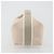 Hermès HERMES Brid A Borsa a Mano Nera Canvas Pelle Beige Silver Auth 196626M Argento - vista 4
