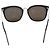 Gafas de sol GUCCI Interlocking G Web Sherry Line Metal Black Silver Auth am12309M Negro Plata - vista 2