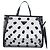 Bolso Tote PRADA de lunares en malla negra auténtico BA14815M Negro - vista 2