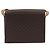 Céline Borsa a tracolla circolare CELINE Macadam Canvas PVC Pelle Marrone Oro Auth 197510A D'oro - vista 2