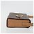 Céline Borsa a tracolla circolare CELINE Macadam Canvas PVC Pelle Marrone Oro Auth 197510A D'oro - vista 3
