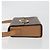 Céline Borsa a tracolla circolare CELINE Macadam Canvas PVC Pelle Marrone Oro Auth 197510A D'oro - vista 4