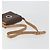 Céline Borsa a tracolla circolare CELINE Macadam Canvas PVC Pelle Marrone Oro Auth 197510A D'oro - vista 7