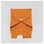 Hermès HERMES Bastia Terre Batue Münzbeutel Leder Orange Silber Auth 196674V - Ansicht 8