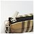 Pouch Accessori BURBERRY Nova Check PVC Leather Beige Silver Auth 198675A Argento - vista 10