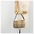 Pouch Accessori BURBERRY Nova Check PVC Leather Beige Silver Auth 198675A Argento - vista 21