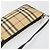 Pouch Accessori BURBERRY Nova Check PVC Leather Beige Silver Auth 198675A Argento - vista 6