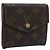 LOUIS VUITTON Monogram Porte Monnaie Bier Cartes Crdit M61660 LV Auth BA15264 Monograma