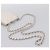 CHANEL Matelasse Chain Shoulder Pouch Lamb Skin White Silver CC Auth 197151M Argento Bianco - vista 7