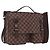 LOUIS VUITTON Damier Ebene Broadway Shoulder Bag N42270 LV Auth 198343
