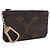 LOUIS VUITTON Monogram Pochette Cles Coin Purse M60033 LV Auth 197562 Monogramma