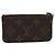 LOUIS VUITTON Monogram Pochette Cles Coin Purse M60033 LV Auth 197562 Monogramma - vista 2