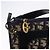 Borsa a tracolla Christian Dior Trotter Canvas Navy Gold Tone Auth 198511A Blu navy - vista 10
