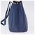 Saffiano Borsa a Mano PRADA Pelle Safiano 2way Blu Oro Auth BA15150V D'oro - vista 3