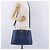 Saffiano Borsa a Mano PRADA Pelle Safiano 2way Blu Oro Auth BA15150V D'oro - vista 31