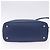 Saffiano Borsa a Mano PRADA Pelle Safiano 2way Blu Oro Auth BA15150V D'oro - vista 5