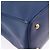 Saffiano Borsa a Mano PRADA Pelle Safiano 2way Blu Oro Auth BA15150V D'oro - vista 9
