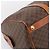 Céline Borsa a mano CELINE Macadam Canvas PVC Leather Brown Gold Auth BA15189A Marrone D'oro - vista 16