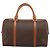 Céline Borsa a mano CELINE Macadam Canvas PVC Leather Brown Gold Auth BA15189A Marrone D'oro - vista 2