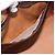 Céline Borsa a mano CELINE Macadam Canvas PVC Leather Brown Gold Auth BA15189A Marrone D'oro - vista 21