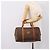 Céline Borsa a mano CELINE Macadam Canvas PVC Leather Brown Gold Auth BA15189A Marrone D'oro - vista 22