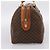 Céline Borsa a mano CELINE Macadam Canvas PVC Leather Brown Gold Auth BA15189A Marrone D'oro - vista 3