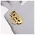 Borsa Salvatore Ferragamo Gancini in pelle 2way White Gold Auth 196350 - vista 18