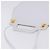 Borsa Salvatore Ferragamo Gancini in pelle 2way White Gold Auth 196350 - vista 6