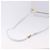 Borsa Salvatore Ferragamo Gancini in pelle 2way White Gold Auth 196350 - vista 9