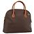 Céline Borsa a mano CELINE Macadam Canvas PVC Leather Brown Gold Auth mr2818 Marrone D'oro